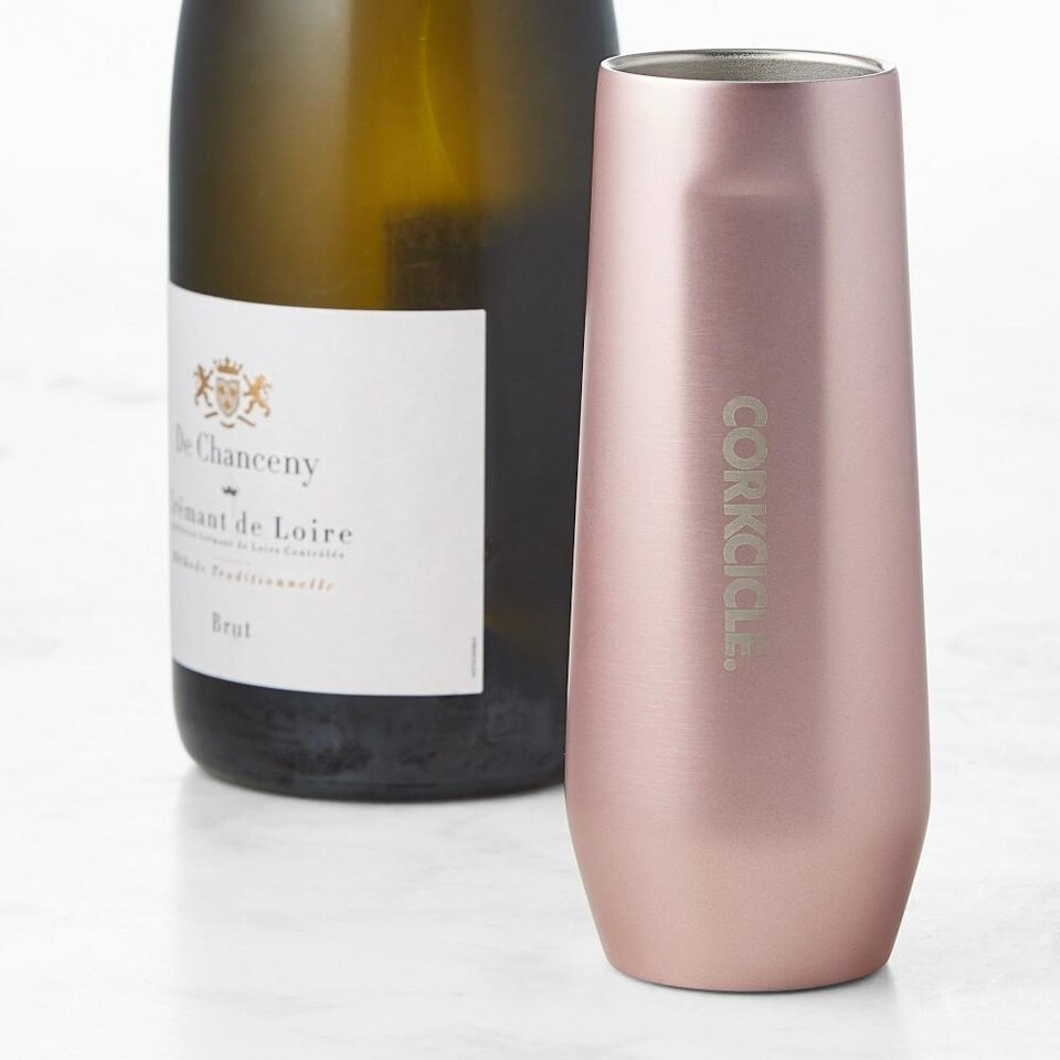 Corkcicle Stemless Champagne Flute