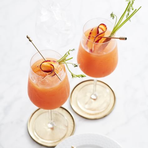 Carrot-Ginger Tequila Punch